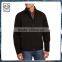 Woven shell bonded with 100%polyester fleece lined durable jacket for man