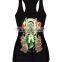 Girls Printed Sleeveless T Shirt Singlet Tank Tops