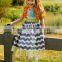 clothing manufacturers overseas 4th of July girls boutique outfit from yiwu conice