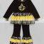 best selling turkey embroidery custom thanksgiving kids clothes