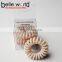 Custom PVC box packing fabric telephone wire hair ties