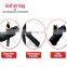 Nylon foldable travel bag cover with wheels