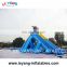 Gaint Inflatable slide with swimming pool / water slide pool for kids and adult