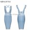 Fast delivery sleeveless rayon bandage body con dress sexy elegant women casual dress