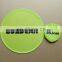 promotional foldable frisbee fans with pouch