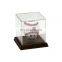 Customized Square LED light Clear Acrylic Display Box Case For Toy / Scale Model Car / Plane