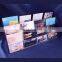 Hot sale 3 tier large acrylic brochure display with 15 pockets