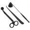 4 Colours Luxury Stainless Steel Candle Wick Trimmer / Wick Snuffer / Wick Dipper Set
