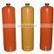 99.99% pure Mapp gas canister welding torch mapp gas tank