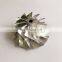 RHF55 52.56/68.00mm 11+0 blades high perforance Turbo milling/aluminum 2618/billet compressor wheel