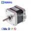 1.8 degree 4 wire 1.3A 1.7A 2 phase 40mm length 40N.cm Square nema 17 stepper motor shaft options Single double round D-cut