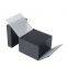 Spot single black matte paint wooden watch packaging box processing printed LOGO jewelry watch storage box