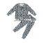 Soft baby girls pajamas with printed paterns