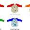 Children 100% Cotton Shirt Frock Designs Tops Back To School Raglan T-Shirts