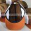 Contrast color wholesale blank custom label 5 panel camping hat