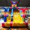 Giant Inflatable clown  circus  jump and slide bounce house ,Inflatable  Blow up tarpaulin slide for Kids and adult on mall