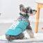 Two-sided reversible dog clothes big size winter pet clothes big dogs