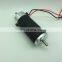 52mm high speed replaceable brush dc motor CNC dual shaft upto 350w