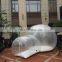 Outdoor Advertising Inflatables transparent inflatable camping bubble tent with  tunnel