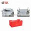 High Quality Taizhou Mould City Professional Big capacity red vegetable plastic crate mould