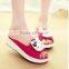 new 2016 lovely tow Korean cartoon version of the fox beach slippers Free samples