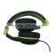brilliant high quality hifi music wired headphone for marketing promotion