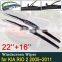for KIA RIO 2 2005~2011 2006 2007 2008 JB Car Wiper Blades Car Accessories Stickers Front Windscreen Windshield Wipers Blade