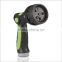 (3238) High Quality Delux Thumb Control 8 Water Patten Sprayer Hose Nozzle
