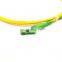 LOGO customization competitive price LC UPC APC Simplex Single mode G657A PVC  2 core lc to lc