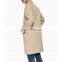 Wholesale Men Autumn Classic Coat Side Pockets Men's X-Long Length Overcoat