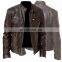 New Style Men's Motorcycle Wear Plus Size Casual Bomber Jacket PU Leather Jacket
