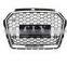 Genuine automotive parts Star Grille ABS Grill For Audi A3 modified RS3 Grille