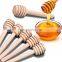 Eco Friendly Wooden Honey Dipper Sticks Different Sizes/Wooden Honey Dipper Stick Spoon Dip Stirrer Shaker With Long Handle