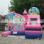Customized size princess bounce house jumping inflatable castle