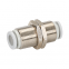 SMC Type PM Series Straight Pneumatic Push in 1/4 Bulkhead Union Brass Air Fittings