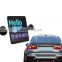 Voice Controlled Classic Car LED Display For Car Rear Window Led Digital Display Car Advertising