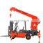 HENGWANG 18kw truck crane 4T forklift mounted cargo crane