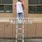 TELESCOPIC 3.2m ALUMINIUM DIY FOLDABLE EXTENDABLE BULIDERS MULTI PURPOSE LADDER