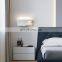 Led Wall Lamp Reading Light For Bedroom Hotel Headboard Night book Lamp Rotation Bedside Wall Lamp with 3W Spot Led Light
