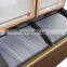 Commercial  large vegetables drink display freezer cooler restaurant BBQ meat refrigerator preservation freezing cooler display
