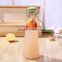 500ml empty airtight glass juice jar