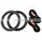 Fitness customised abs adjustable straps gymnastic plastic rings set
