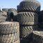 Heavy industry crane tire 385 445/95R25 steel rim double crane tire rim