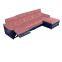 Italian-Style Sofa Cinema Living Room Minimalist Combination First Layer Cowhide Corner Sofa
