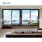 Horizontal Pattern Three Panel Triple Pane Interior Metal Office Glass Sliding Window Design