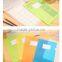 Eco-friendly Plastic A4 Clear PP L shape File Folder