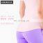 Womens Short Sleeve Shirts Workout Pure Color Custom Printing Yoga Summer T-Shirt
