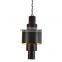 Modern Designers' Choice High Quality Brass Decorative Chandeliers with LED Light Source Black Copper Design for Living Room