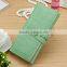 Stock Wholesale 5 Colors Suede Leather Hasp Money Clip Wallet