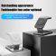 Zinc-Aluminium Alloy 3 in 1 Magnetic Wireless Charger Function for Mobile Phones Earphones Smart Watches Charging Station